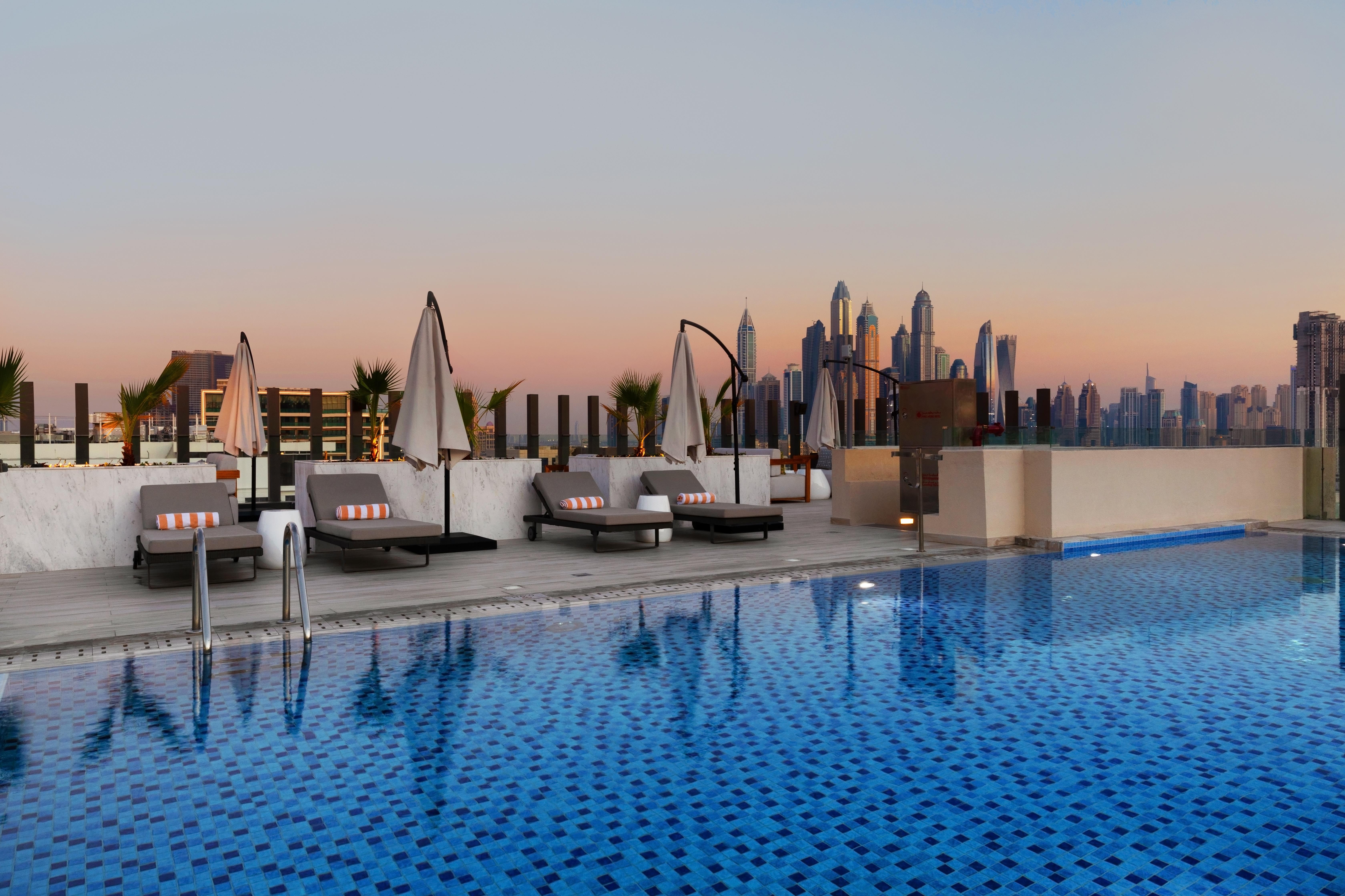 Апарт отель Adagio Premium The Palm Дубай Экстерьер фото