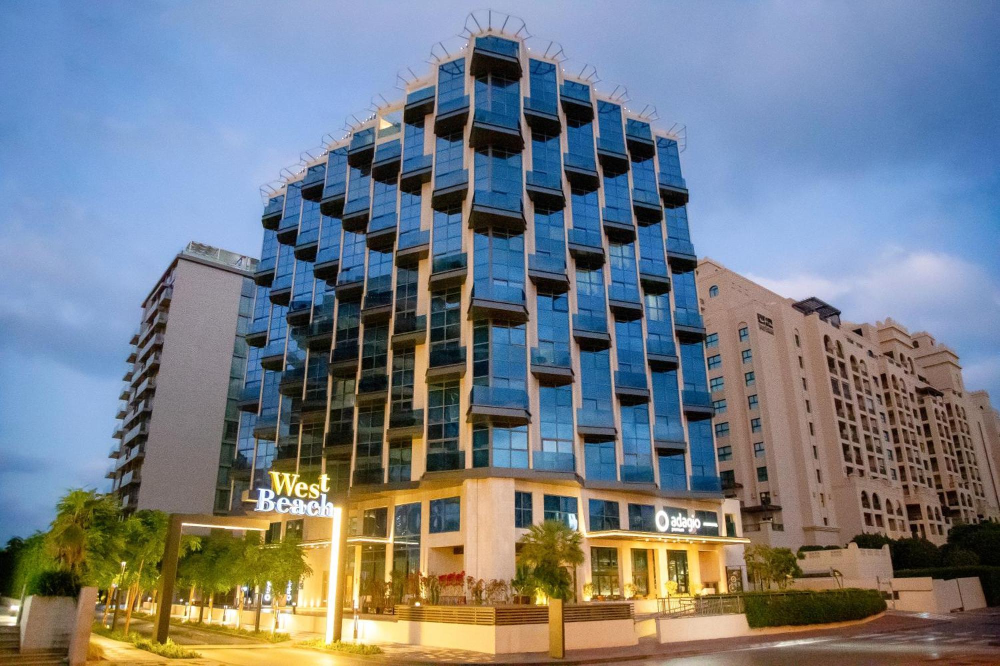 Апарт отель Adagio Premium The Palm Дубай Экстерьер фото