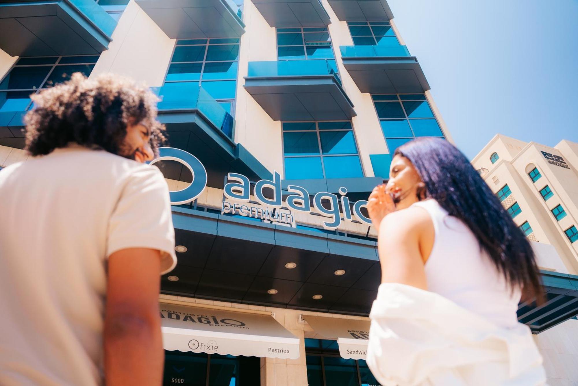 Апарт отель Adagio Premium The Palm Дубай Экстерьер фото