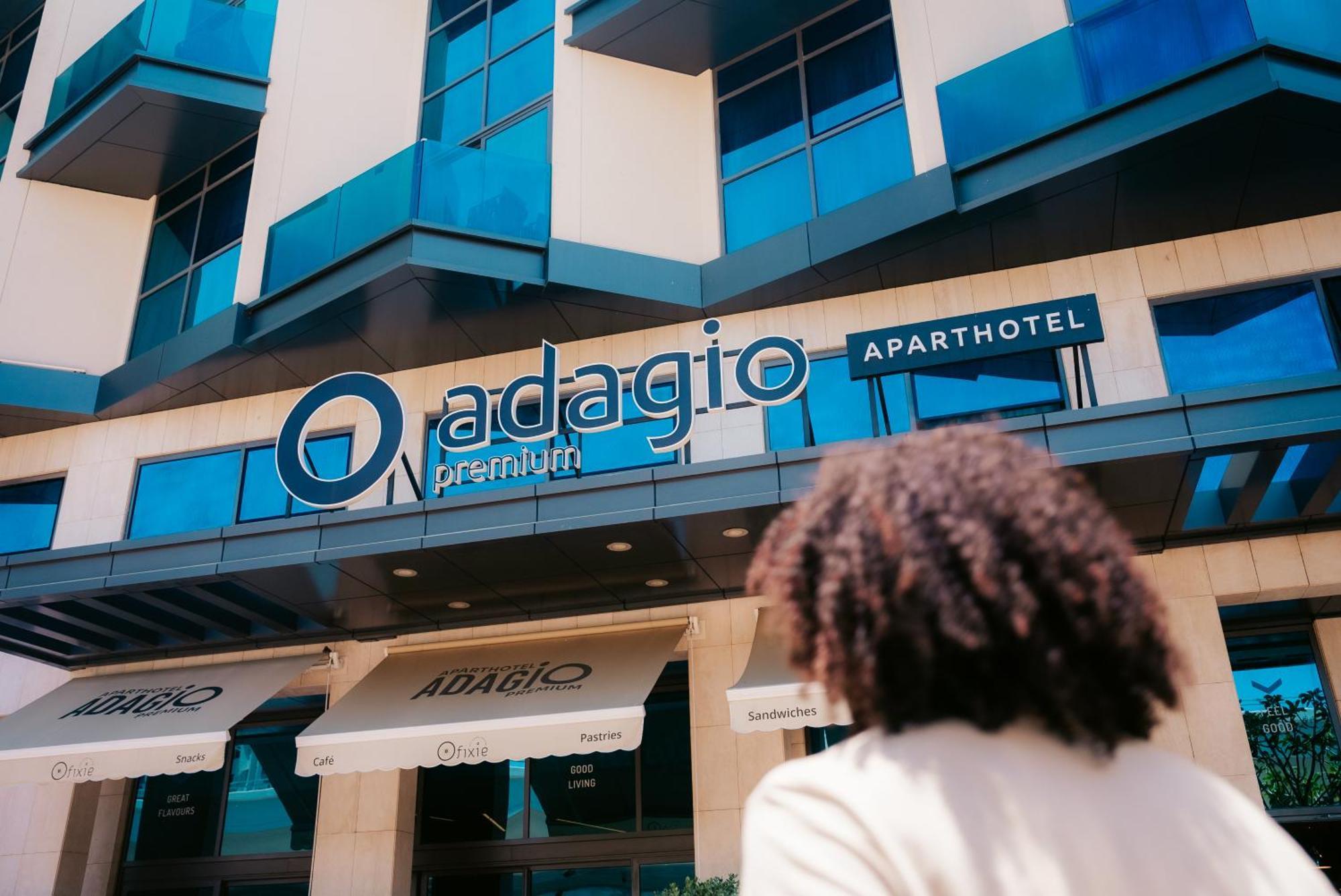 Апарт отель Adagio Premium The Palm Дубай Экстерьер фото
