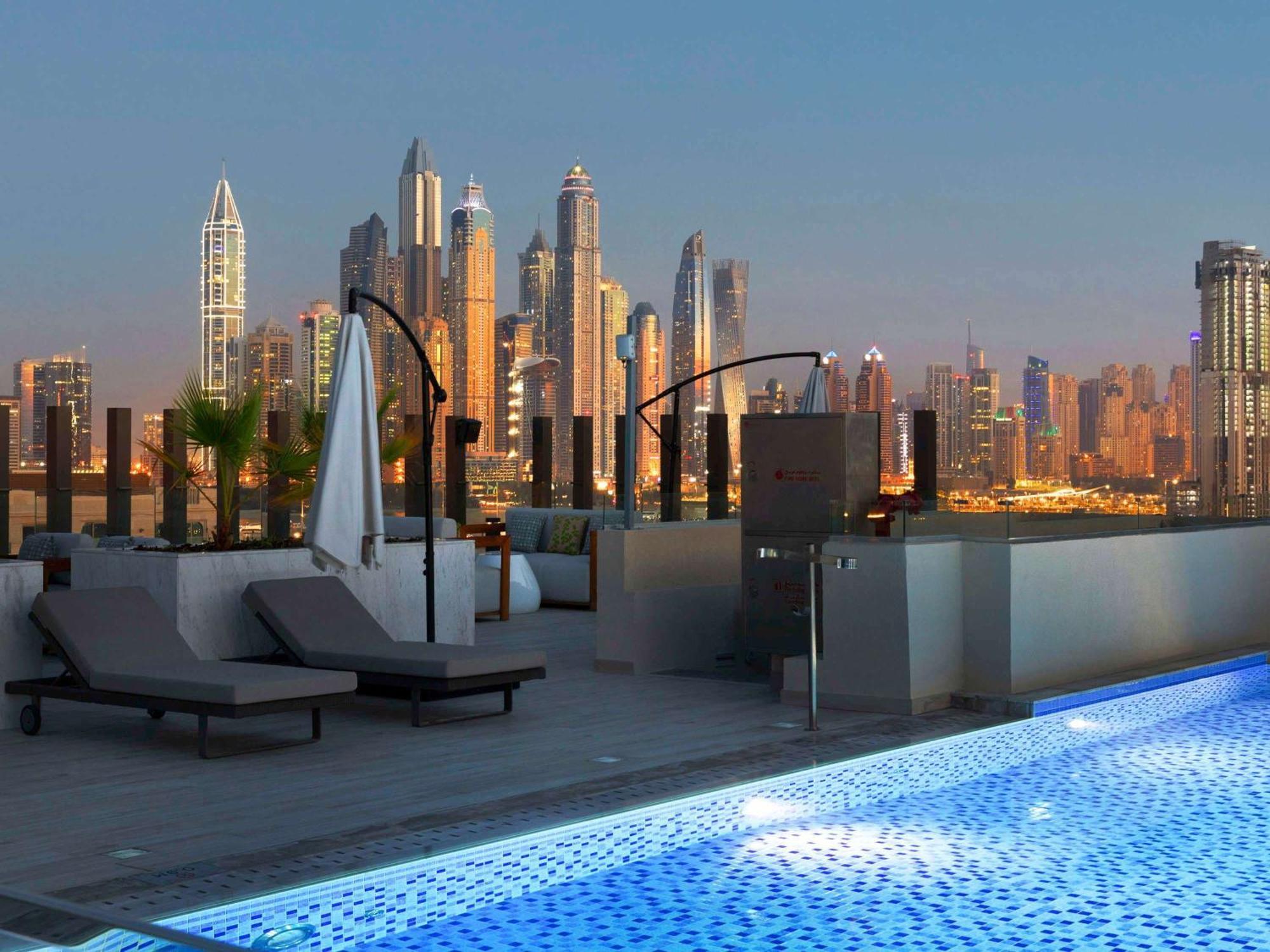 Апарт отель Adagio Premium The Palm Дубай Экстерьер фото